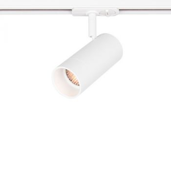 Spazio Track Light 8925.1.30, 8925.1.31 Laser Adjustable Gu10, 3 wire track spot with aluminium body (Multiple Colours/Finishes)
