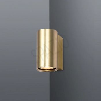Spazio 8928.1.10, 8928.1.30, 8928.1.34 Cylindro 1 Light Interior, decorative up or down wall fitting with aluminium body (Multiple Colours/Finishes)