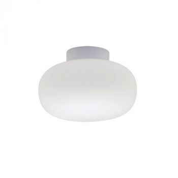 Spazio Ceiling Light 8952.01 Comet Interior light made up of metal with an opal glass shade 60W White 270 X H.180 - Medium