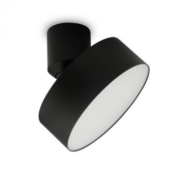 Spazio Ceiling Light 8965.3030 Time And Again Large Interior Led Ceiling Fitting With Aluminium Body And Acrylic Diffuser