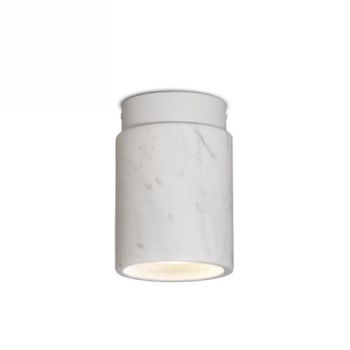 Spazio Ceiling Light 8980.01, 8980.03 Cove Interior Ceiling Fitting With Metal And Marble Body IP20 (Multiple Colours/Finishes)