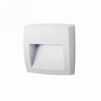 Spazio Wall Light WYN-AS1.000.000.WXJ1K Lorenza 150 Surface Mount Downfacing Exterior Wall Fitting Made Up Of Shockproof Resin 3.2W White