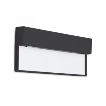 Spazio Outdoor Wall Light CI/MTS.5429.058.06, CI/MTS.5429.058.32, CI/MTS.5429.058.37 Card Plus Exterior footlight with aluminium body and reflector. LED driver required 5W 3000K (Multiple Colours/Finishes)