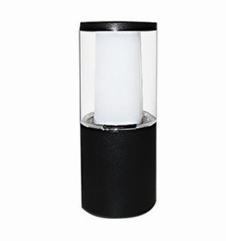 Spazio Bollard DR1.573.000.AXU1K Carlo 250 3.5W Colour temperature changing 2700K / 4000K Selectable Black
