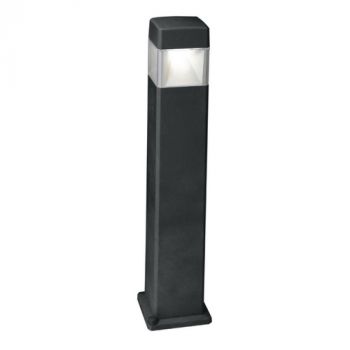 Spazio Bollard DS2.564.000.AXD1K, DS2.564.000.LXD1K Elisa CTC 10W Colour Temperature changing bollard with shockproof resin body, white reflector and clear diffuser (includes LED driver) (Multiple Colour/Finishes)