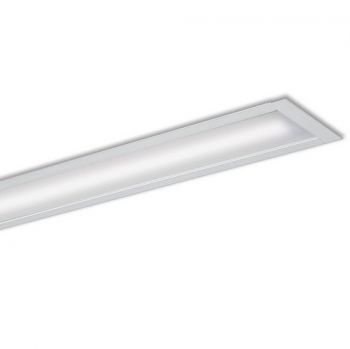 Spazio Ceiling Light DUC1410.32114.31, DUC1410.32114.30, DUC1410.32114.05 Duplo Recessed-1410Mm Modular System With An Extruded Aluminium Body And Polycarbonate Diffuser 32W (Multiple Colours/Finishes)