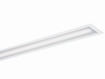 Spazio Ceiling Light DUC2530.57114.31, DUC2530.57114.30, DUC2530.57114.05 Duplo Recessed-2530Mm Modular System With An Extruded Aluminium Body And Polycarbonate Diffuser 57W (Multiple Colours/Finishes)