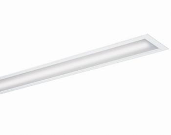 Spazio Ceiling Light DUC2810.63113.31, DUC2810.63113.30, DUC2810.63113.05 Duplo Recessed-2810Mm Modular System With An Extruded Aluminium Body And Polycarbonate Diffuser 63W (Multiple Colours/Finishes)