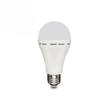 Spazio LA5.060740 LED Emergency, Rechargable A60 E27 lamp with plastic body and diffuser 4000K IP20 White