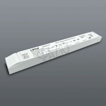 Spazio LF-GAT150-6250-24 150W Triac Dimmable, slimline Constant Voltage, 24V LIFUD LED driver White