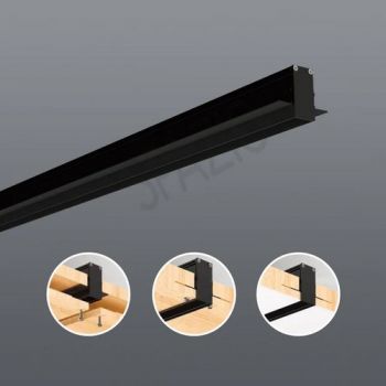 Spazio MT2755.0022.30 Magtrack 48V Recessed Track - 2 Meter Recessed mounted magnetic track Black