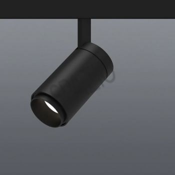 Spazio MT2755.0042.30 Magtrack 48V - Spot 20 LED adjustable spot with aluminium body and plastic diffuser Black