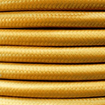 Spazio Cord/Cable PV/800444.10, PV/800444.30, PV/800444.30.31 Canvas Cable Cords and Cables (20 metre roll) (Multiple Colours/Finishes)