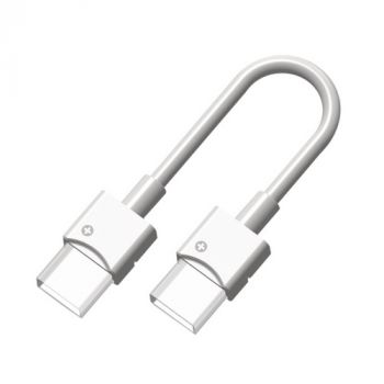 Spazio T.CON102 Solid Strip To Strip Tube Flexible Connector For Exterior Led Tapelight. Sold In Packs Of 10.