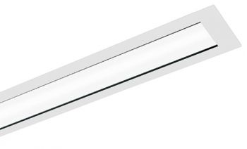 Spazio Ceiling Light TNC1970.45114.31, TNC1970.45114.30, TNC1970.45114.05 T-Uni Recessed-1970Mm-Modular System With An Extruded Aluminium Body And Polycarbonate Diffuser 45W (Multiple Colours/Finishes)