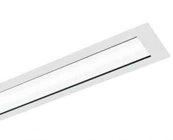 Spazio Ceiling Light TNC2810.63114.31, TNC2810.63114.30, TNC2810.63114.05 T-Uni Recessed-2810Mm-Modular System With An Extruded Aluminium Body And Polycarbonate Diffuser 63W (Multiple Colours/Finishes)