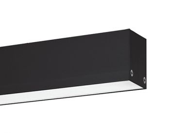 Spazio Pendant Lights TNI1130.25113.30 T-UNI Surface Opal Diffuser Modular system (accessories sold seperately) 3000K 25W Black