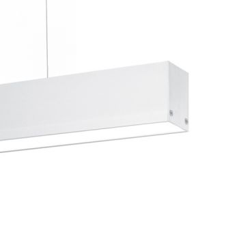Spazio Pendant Lights TNI1970.45113.31, TNI1970.45113.30, TNI1970.45113.05 T-Uni Surface-1970Mm-Modular System With An Extruded Aluminium Body And Polycarbonate Diffuser 45W (Multiple Colours/Finishes)
