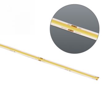 Spazio LED Strip Light TO2835.C130 TO2835.C130 COB 8W 24V LED 2835 tapelight 120° beam angle IP20 (Sold in 5m, 10cm cutting point) 3000K White