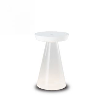 Spazio Tamp Lamp UB.366401, UB.366402 Torus Glass Rechargeable, Dimmable LED Desk Lamp With Retachable Head IP20 (Multiple Colours/Finishes)