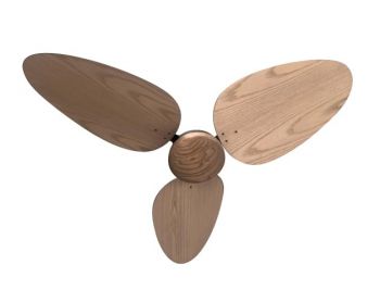 Timber Fans Fern Tropica 3 Blades 1.4m Ceiling Fan (Multiple Colours/Finishes)