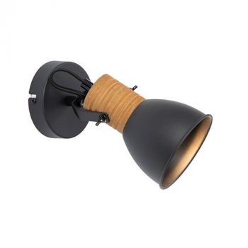 Lighting Warehouse WYN-26475 Dublin 1 Light Black Spotlight