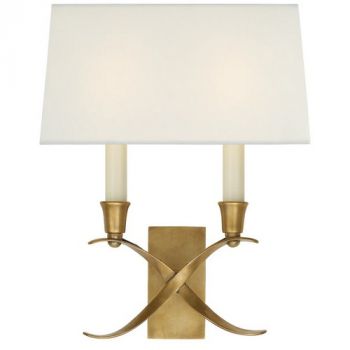 Visual Comfort WYN-CHD1190 Cross Bouillotte Wall Sconce