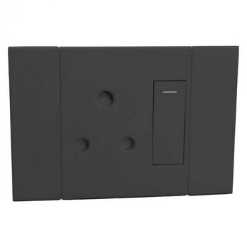 Major Tech Veti 2 2VC121H Horizontal Single RSA Socket