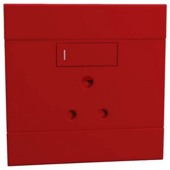Major Tech Veti 2 2VR221 Single Dedicated 16A RSA Socket Red
