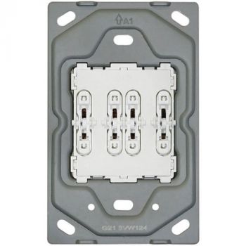 Major Tech Veti 3 3V124 Two Way Monoblock Four Lever Switch
