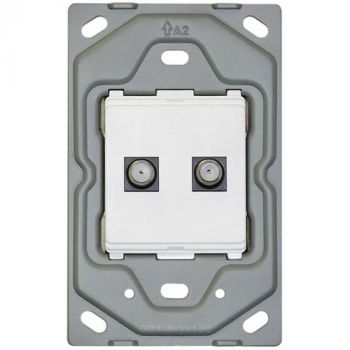 Major Tech Veti 3 3V132 Monoblock Dual Satellite Socket