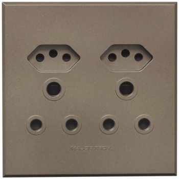 Major Tech Veti 3 3V24B, 3V24G, 3V24T, 3VW24 B Unswitched RSA V-Slim Socket (Multiple Colours/Finishes)