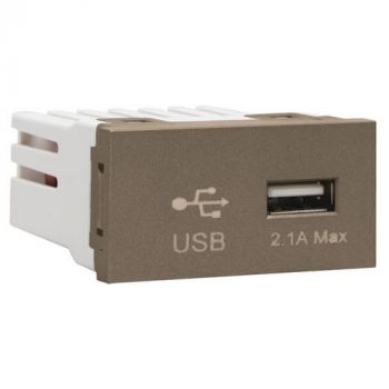Major Tech Veti 3 3VM209BZ Type-A USB Socket Module (Multiple Colours/Finishes)