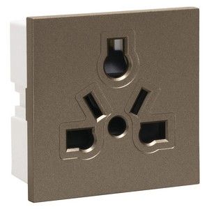 Major Tech Veti 3 3VM211WT AURA 16A International Socket Module White