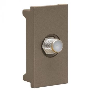 Major Tech Veti 3 3VM302BZ F-Type Satellite Socket Module (Multiple Colours/Finishes)