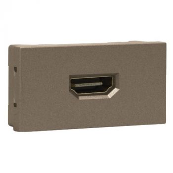 Major Tech Veti 3 3VM306BZ Flexible Cable HDMI Socket Module (Multiple Colours/Finishes)
