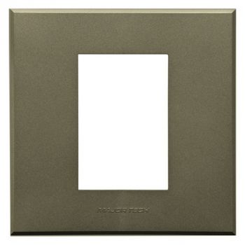 Major Tech Veti 3 3VMP23BZ Three Module Cover Plate 100 x 100mm (Multiple Colours/Finishes)