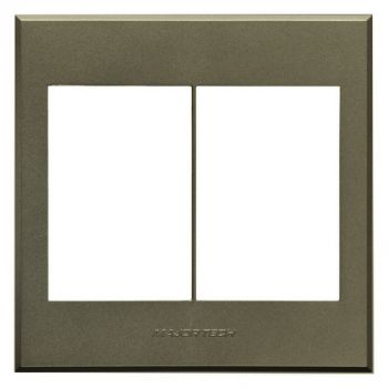 Major Tech Veti 3 3VMP26BZ Six Module Cover Plate 100 x 100mm (Multiple Colours/Finishes)
