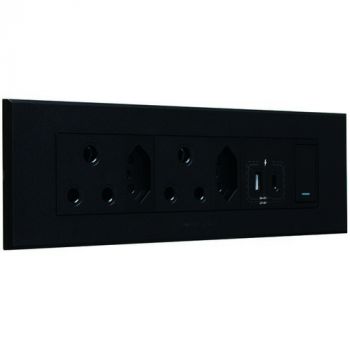 Major Tech Veti 3 3VOMNI3 Rsa V-Slim Usb-A And Usb-C Omni Cluster Complete (Multiple Colours/Finishes)