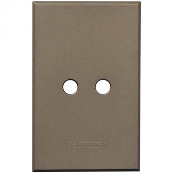Major Tech Veti 3 3VP132B, 3VP132G, 3VP132T, 3VP132W Satellite Socket Cover Plates (Multiple Colours/Finishes)