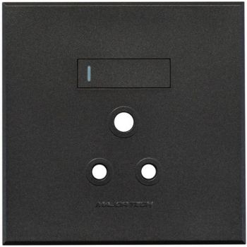 Major Tech Veti 3 3VP21GG, 3VP21GT, 3VP21TB, 3VP21TG, 3VP21WW Single RSA Socket Cover Plates (Multiple Colours/Finishes)