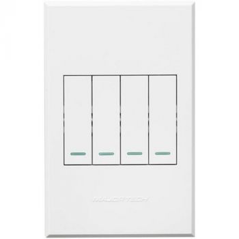 Major Tech Veti 3 3VW124, 3V124GG, 3V124GT, 3V124TB, 3V124TG Two Way Four Lever Switch (Multiple Colours/Finishes)