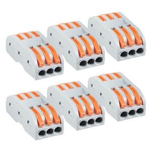 Major Tech Veti 3  PCT-223B 3-Pole Interjoining Connector Blocks
