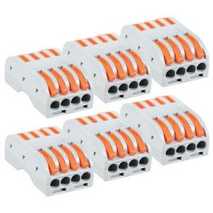 Major Tech Veti 3  PCT-224B 4-Pole Interjoining Connector Blocks
