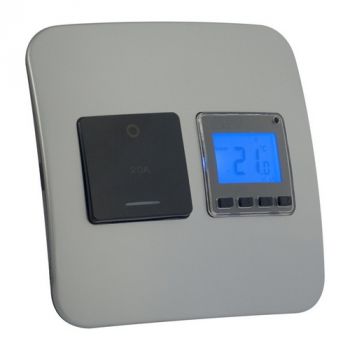Major Tech Veti 1 THERMO1BSV Digital Thermostat With Isolator Switch (Multiple Colours/Finishes)