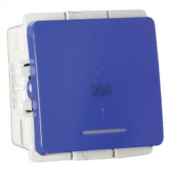 Major Tech Veti 1 V130DPBLM, V130DPRDM, V130DPBKM, V130DPWTM 30A Double Pole Isolator Module (Multiple Colours/Finishes)