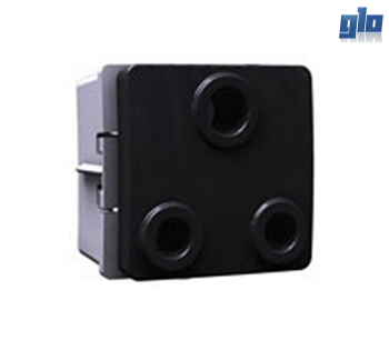 Major Tech Veti 1 V201BK 16A RSA Socket Outlet - Black