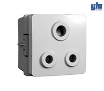 Major Tech Veti 1 V203WT 6A RSA Socket Outlet - White
