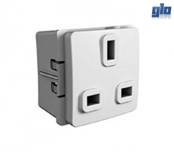 Major Tech Veti 1 V204WT 13A British Socket Outlet - White