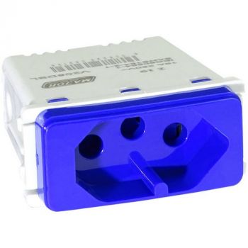 Major Tech Veti 1 V208DBL, V208DBK, V208DRD Partially Dedicated V-Slim Socket Outlet (Multiple Colours/Finishes)